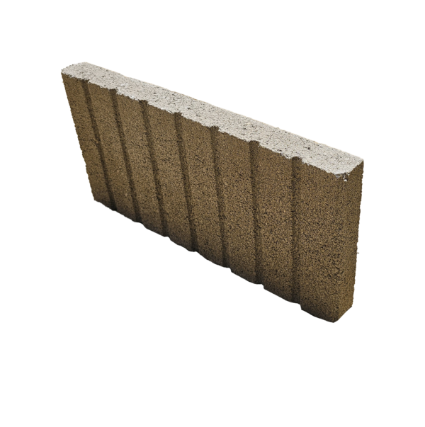 Plaqueta Ranurada 40x20x04